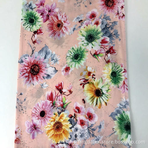 Nice Quality New Popular Rayon Semi-Digital Print Fibranne